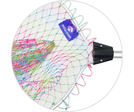 AQUA MARINE - Fixed Handle Nylon Colorful Braided Net (153cm)